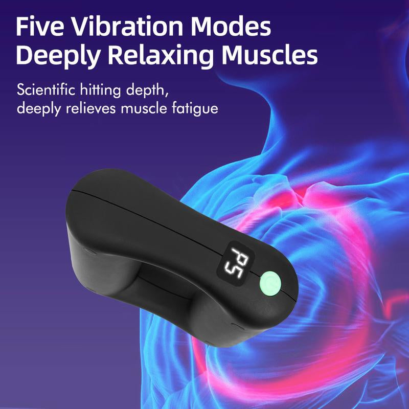 Cordless 5-Speed Massager Ring – Full Body Relief & Fat Burning