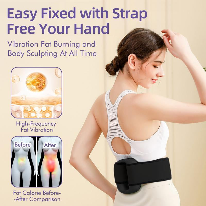 Cordless 5-Speed Massager Ring – Full Body Relief & Fat Burning