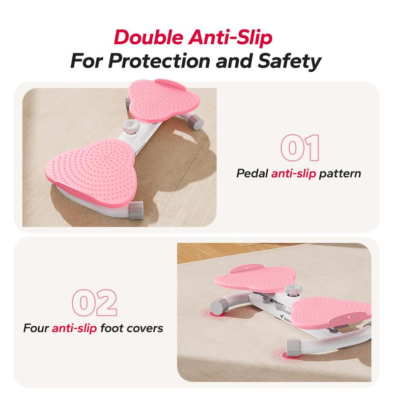 MERACH Ab Twist Boards for Slim Waist and Toned Abs, Non-Slip Pedal with 300 lbs Load-Bearing Capacity, Ideal Father's Day Gift